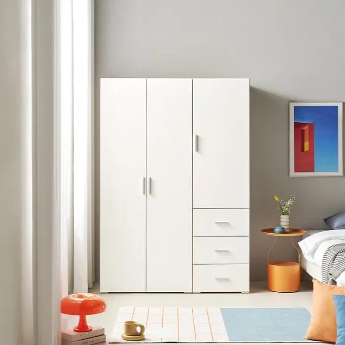 [by CASAMIA] 일상고백 클라로 옷장 130cm (행거형&서랍형)