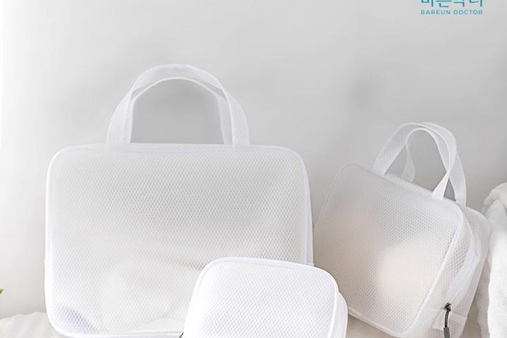 투명 방수 파우치 어린이집 유치원 물놀이 수영장 미니 파우치 5size