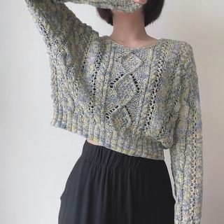 Arles Sweater pattern by BlueSquirrel Yoom