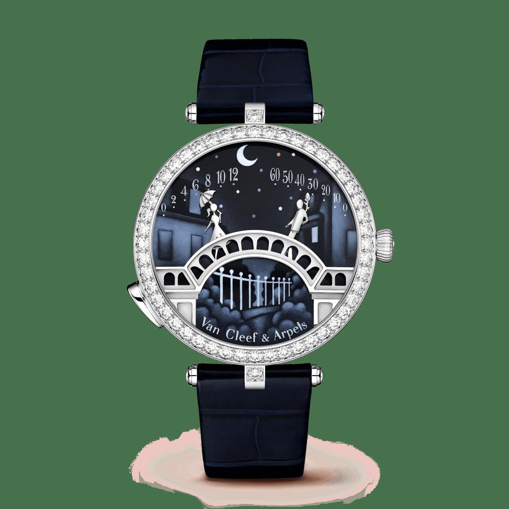 [관부가세 포함] 반클리프 앤 아펠 레이디 아펠 퐁 데 자모르 워치 VCARO8TY00