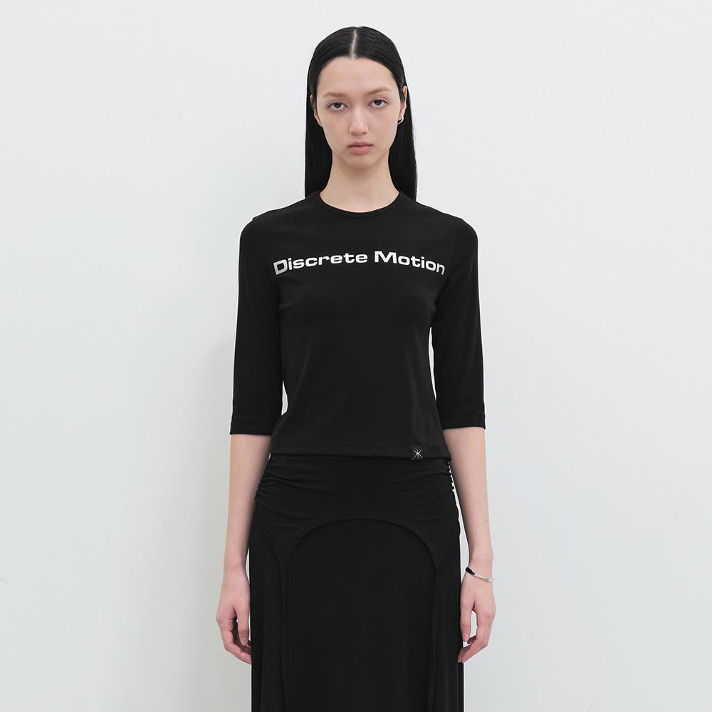 3/4 Sleeve tee (Black)