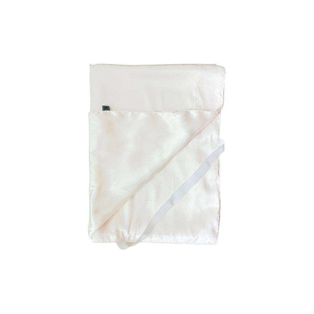 Cream Satin 매트리스 패드