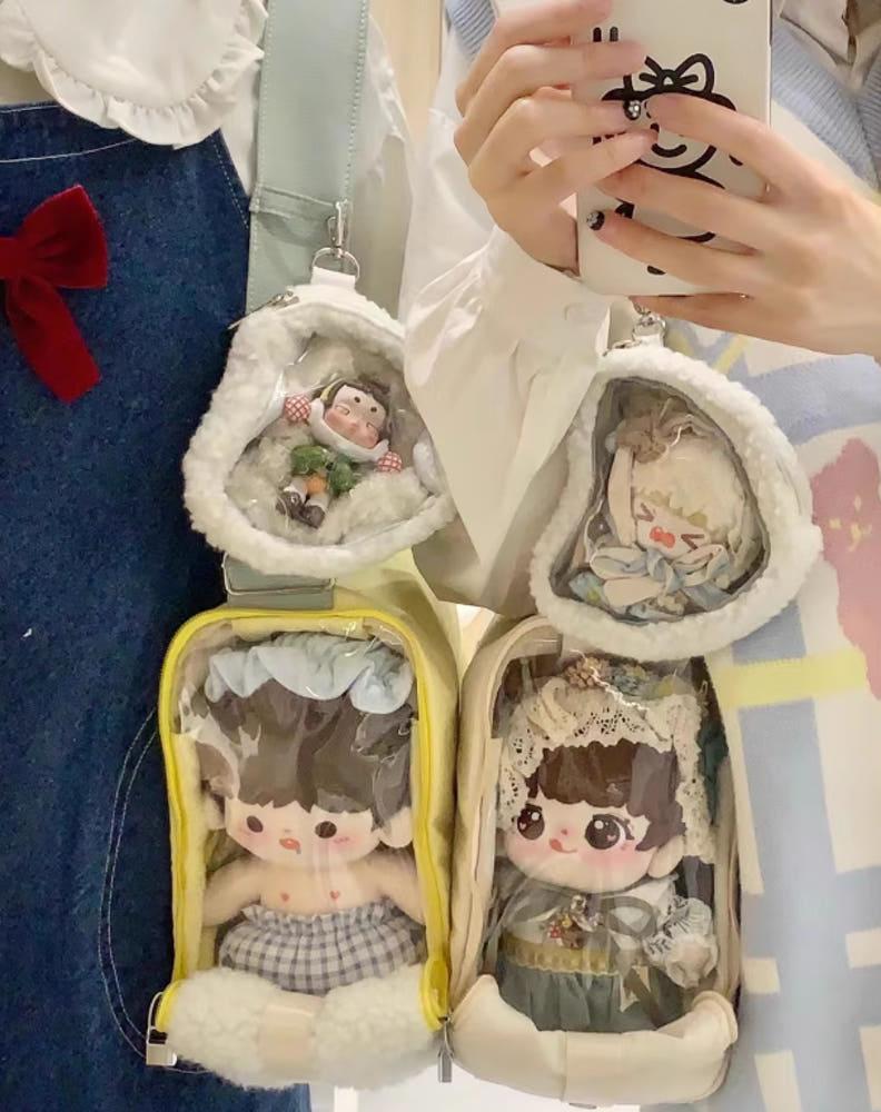 하트 퍼 솜인형 이타백