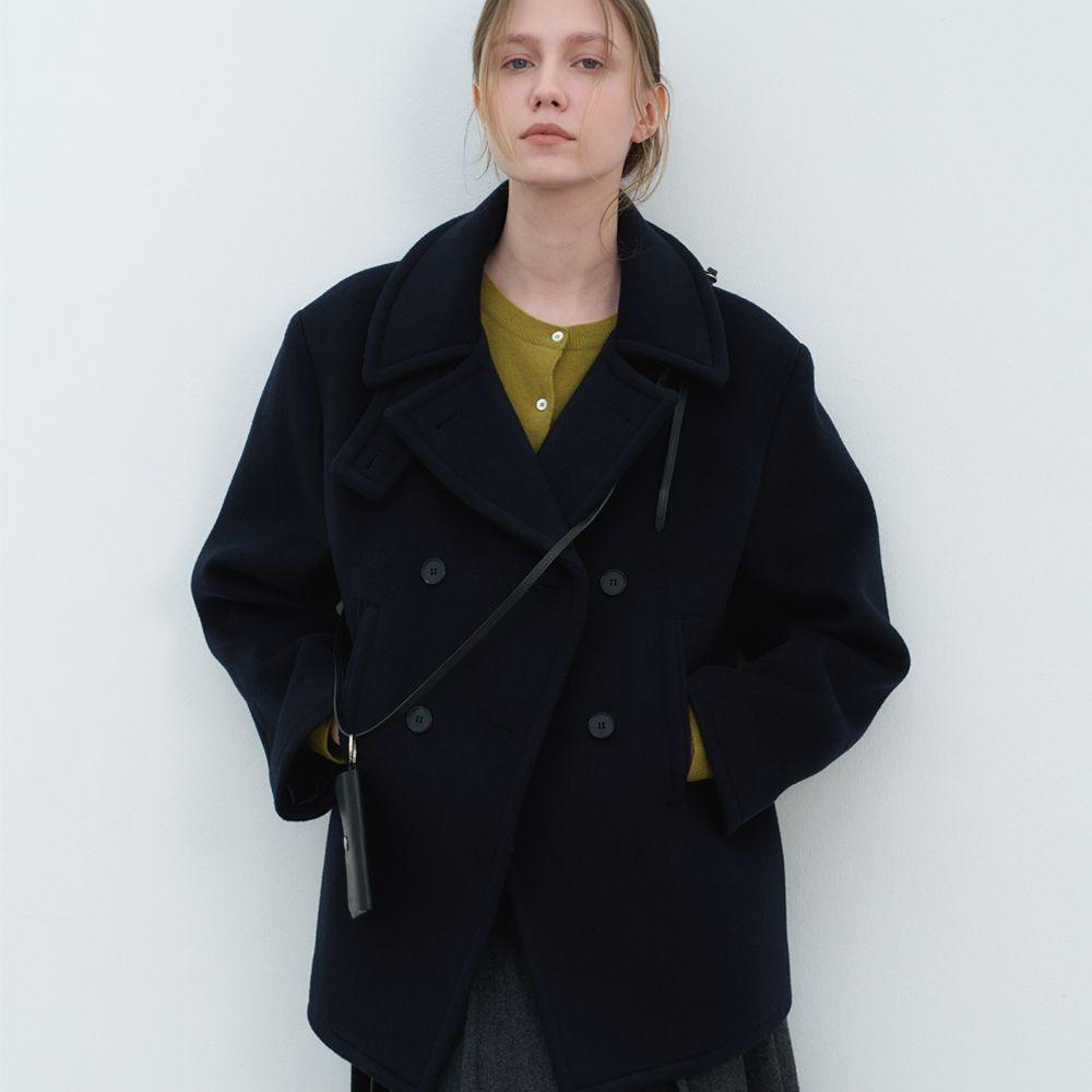 [5차] Cashmere Blend Peacoat (Deep Navy)