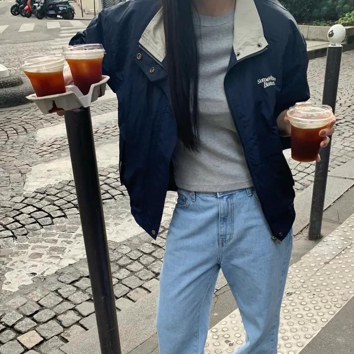 Vintage Wind Blouson - Navy