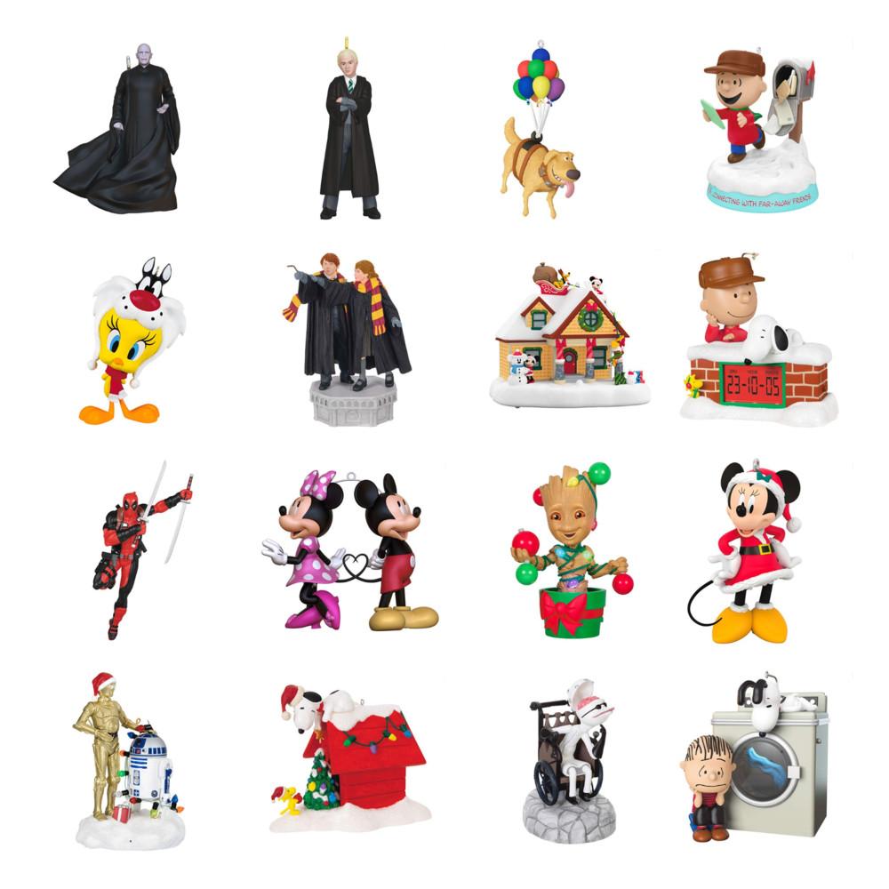 2024 홀마크 오너먼트 모음전 2 해리포터 디즈니 피너츠 바비 인어공주 라이온킹 스폰지밥