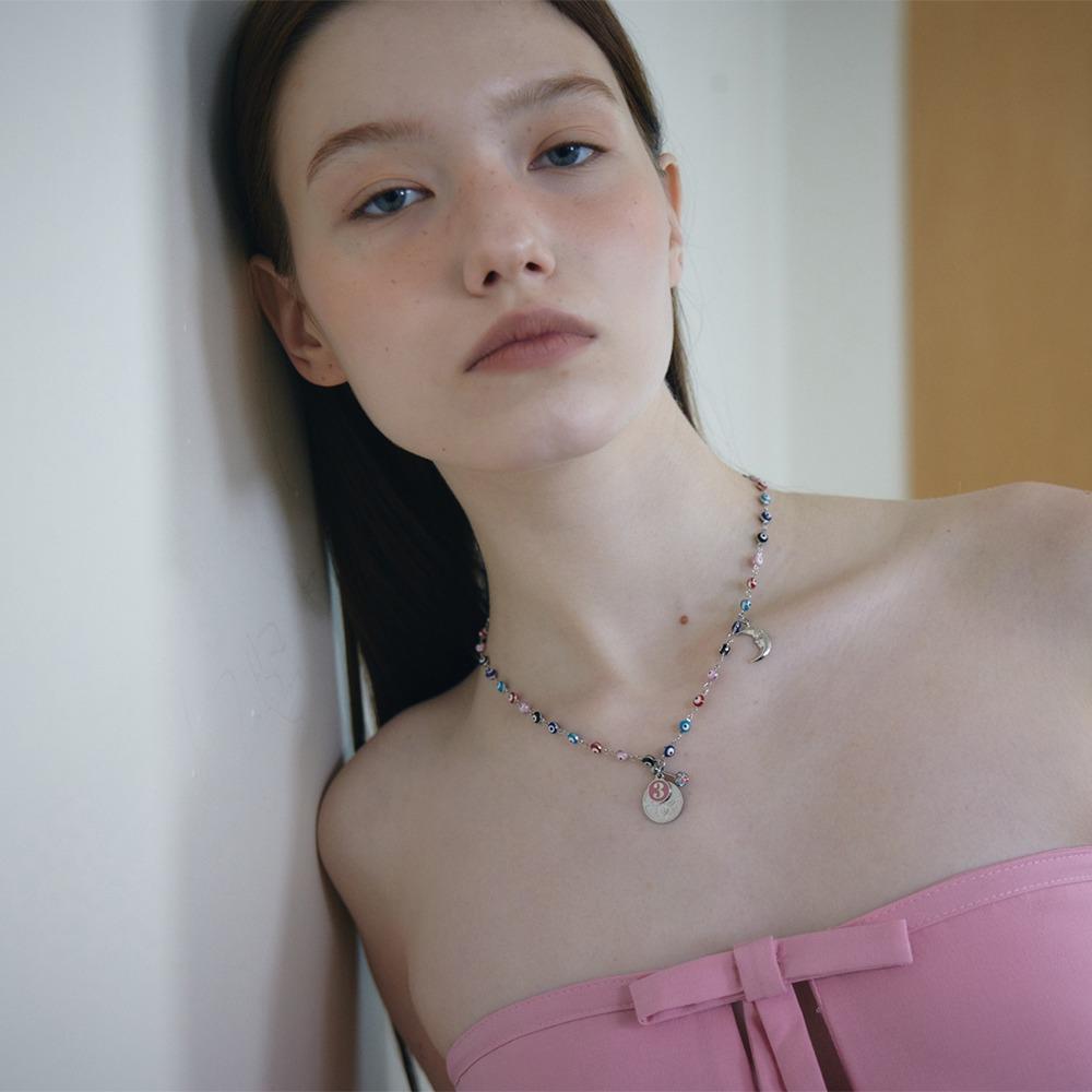 *리오더 입고 예정* Luna Necklace / Rainbow