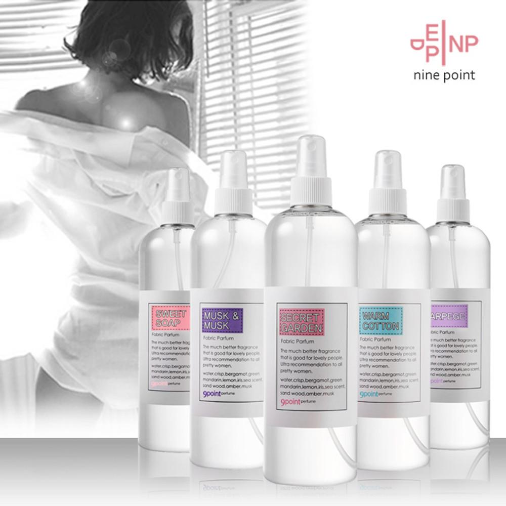 (4+1) 나인포인트 섬유향수 500ml 20종, 탈취제, 정전기제거