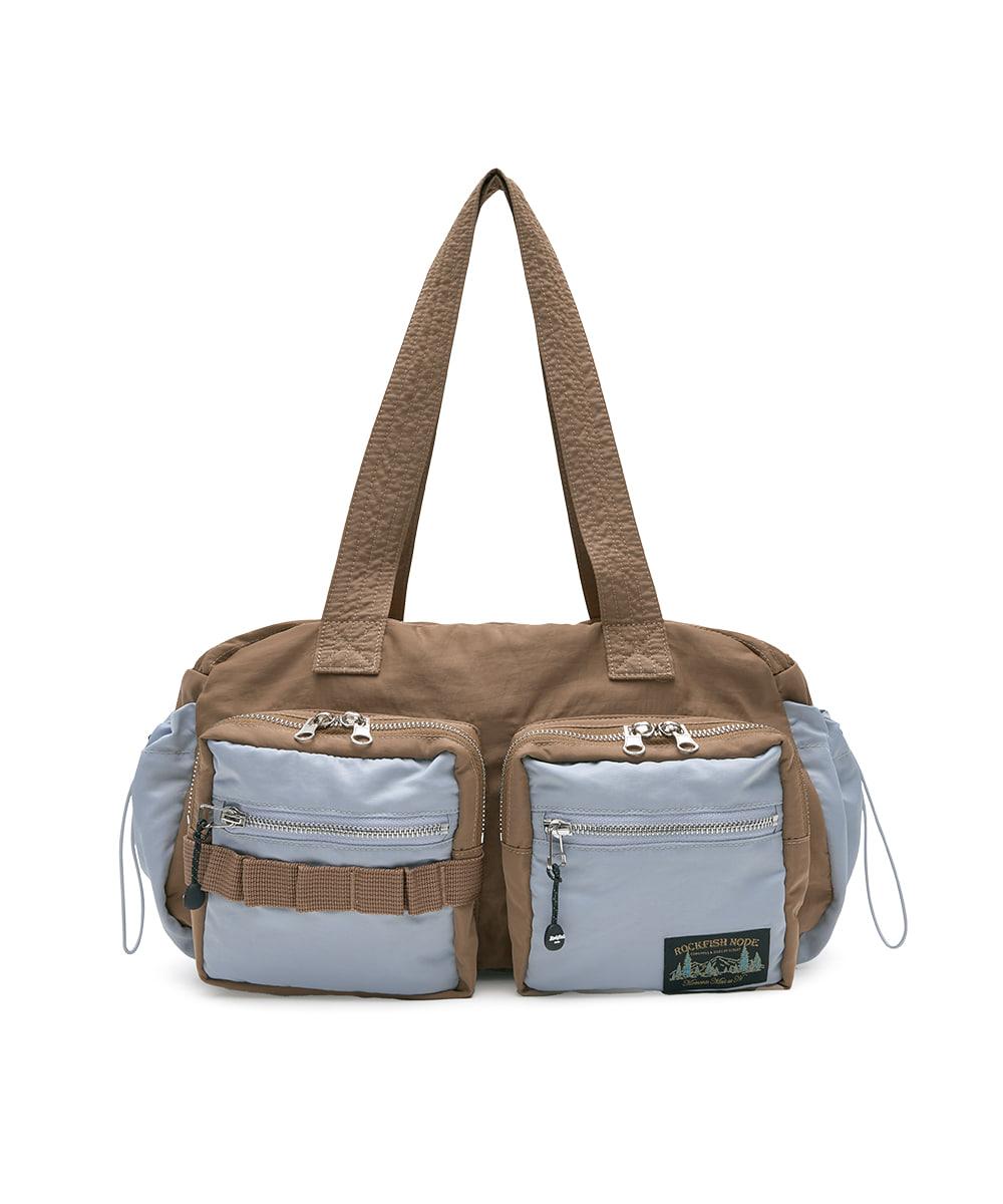 NYLON BOWLING BAG - CAMEL