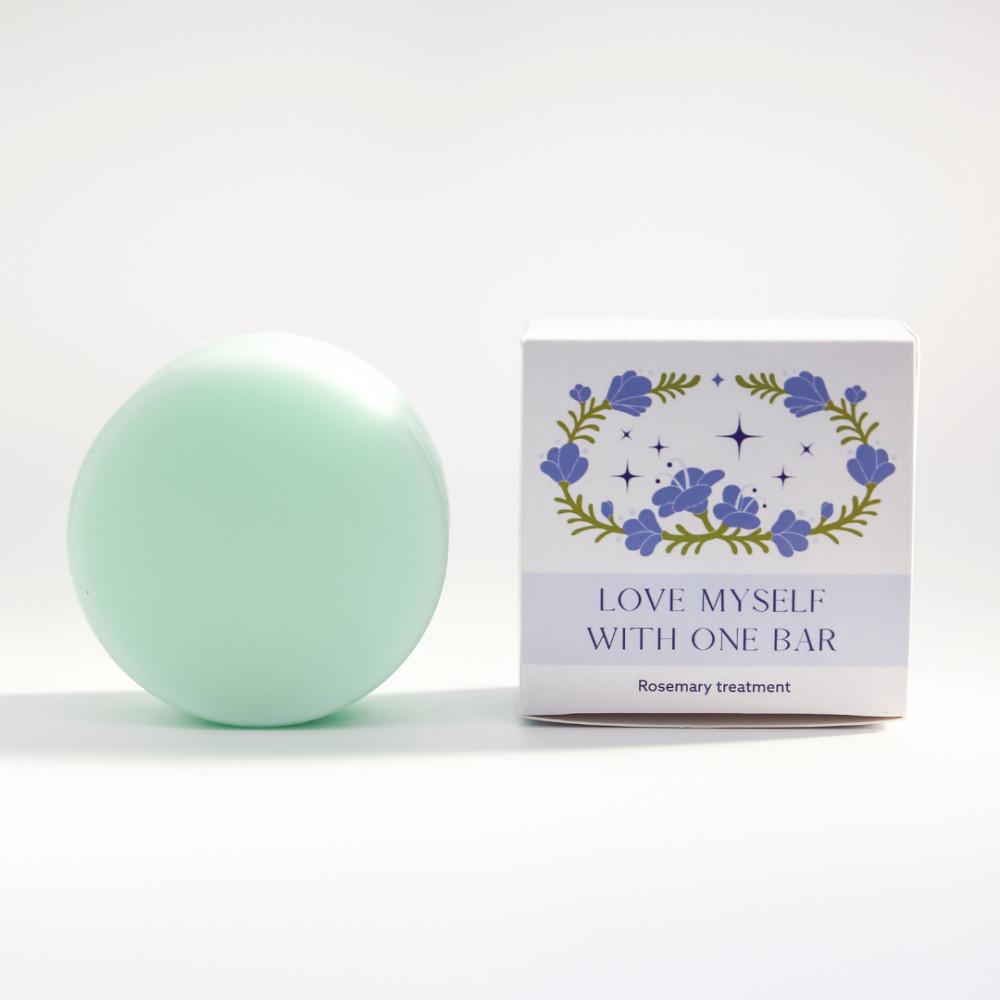 기능성 트리트먼트 바 로즈마리 영양 모발단백질 탄력 천연 약산성 손상모100g