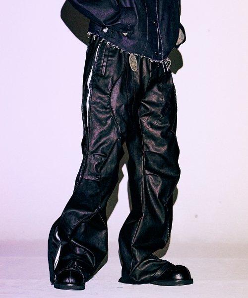 [아디다스 리워크] 지퍼 코티드 팬츠 (블랙)