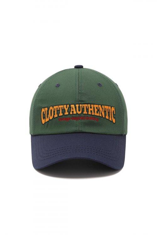 AUTHENTIC LOGO BALL CAP GREEN(CY2CFFAB26A)