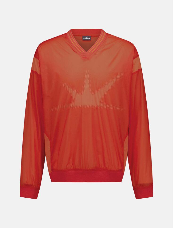 Aero V Pullover Red