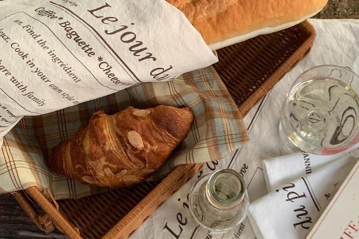 Le jour 르주르 피크닉 패브릭 페이퍼 키친크로스 테이블 매트 포스터