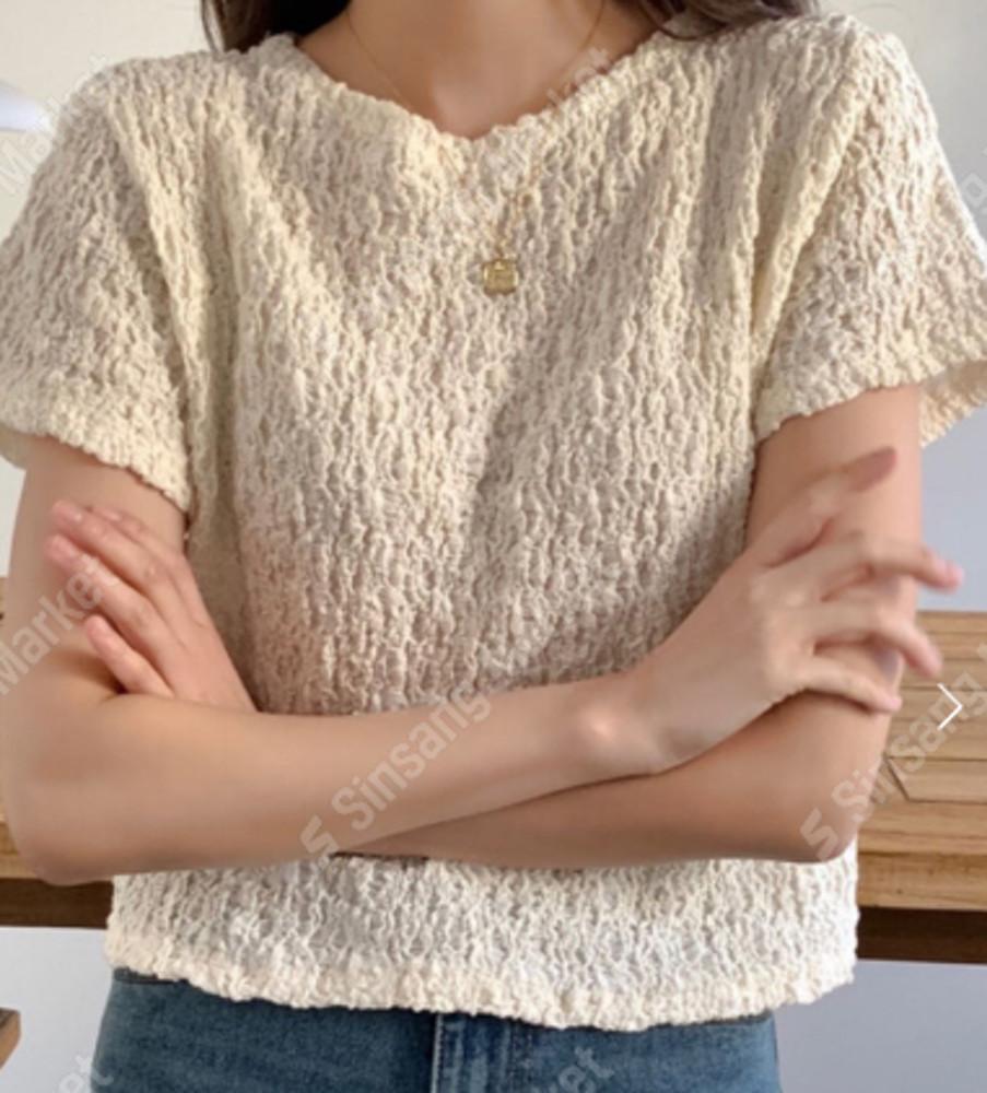 시모어 아크티 크롭티 여성 여름티셔츠