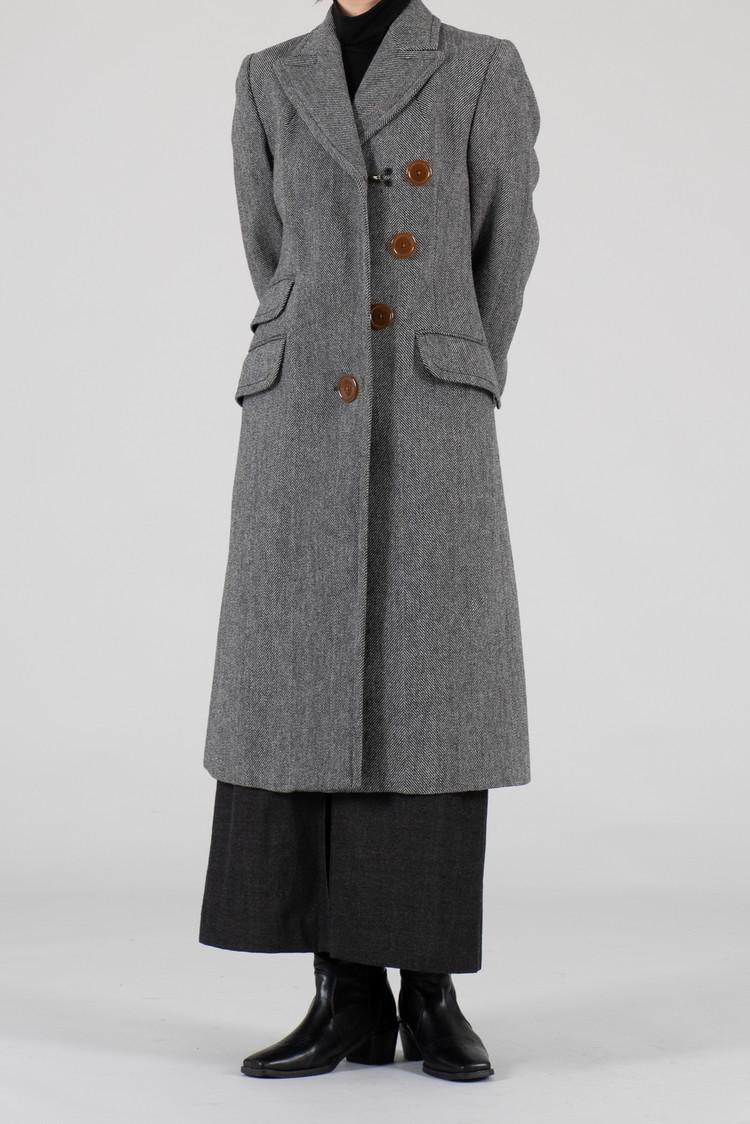 Vivienne Westwood herringbone long coat