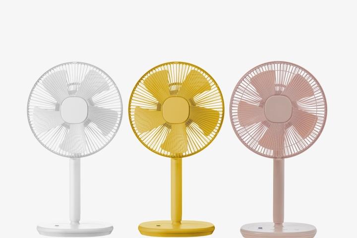 [내일도착보장] 플러스마이너스제로 리빙팬 Z710(화이트/옐로우/핑크)