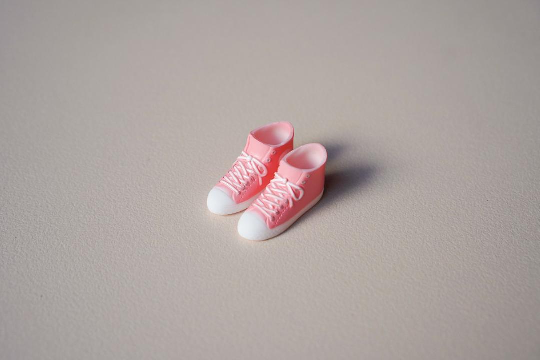 일본 오비츠 27 여 신발 - 농구화 핑크 / 피규어 운동화 슈즈 악세사리 육일돌 여아