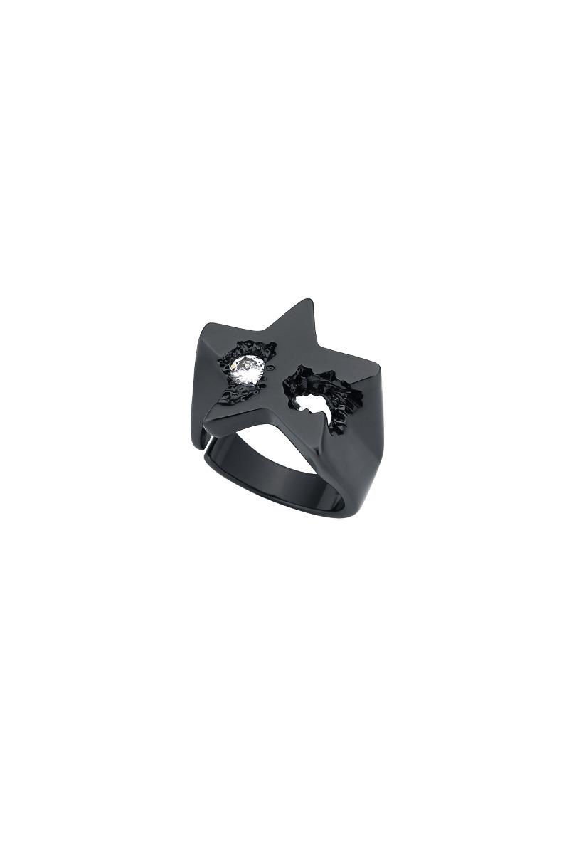 NO.308 [BLACK] STAR METEOR RING [Out of stock]