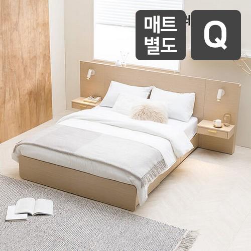 레이디가구 모노 수납 호텔 LED침대 Q (매트별도)