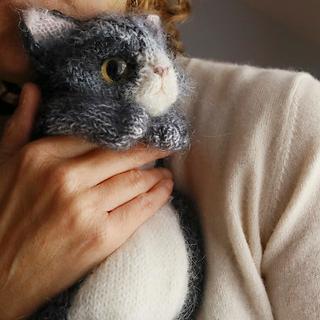 Black Kitten pattern by Claire Garland