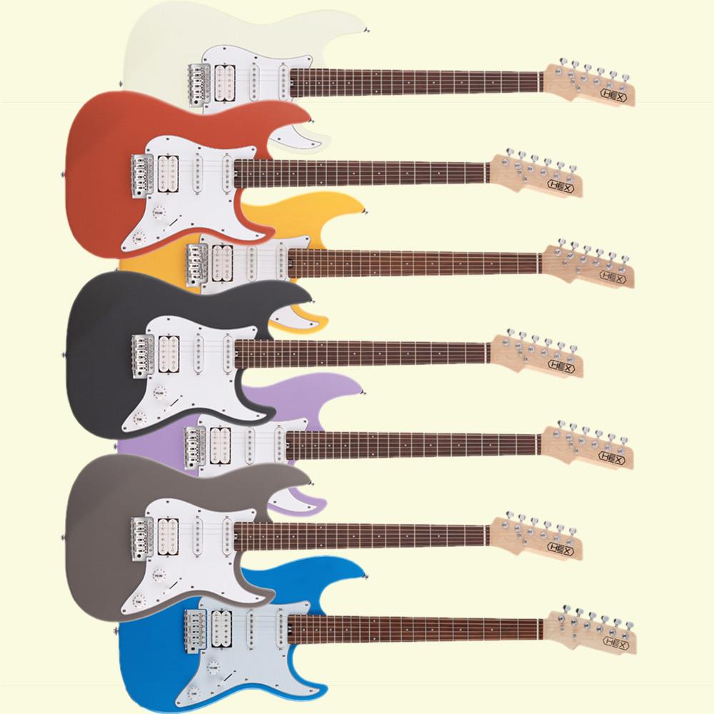 [최다구성품지급] 헥스 E100/ 입문용, 연습용 일렉기타