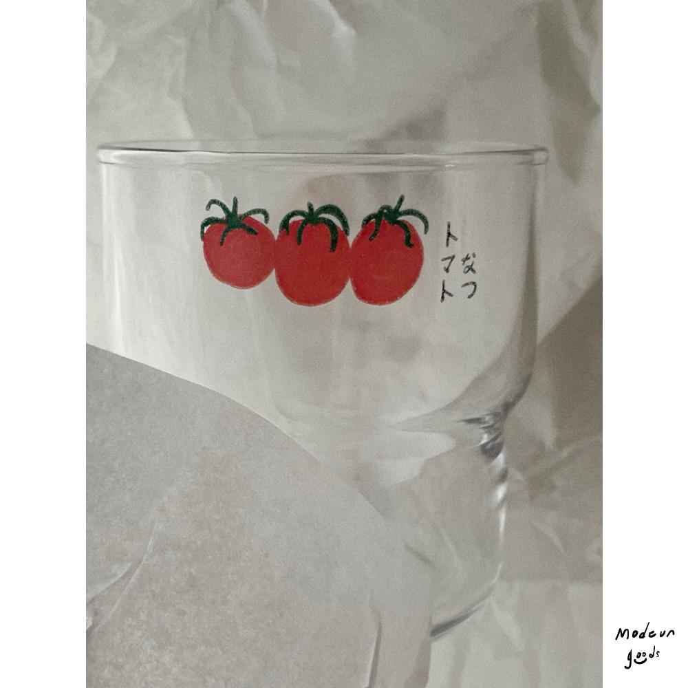 토마토 유리컵