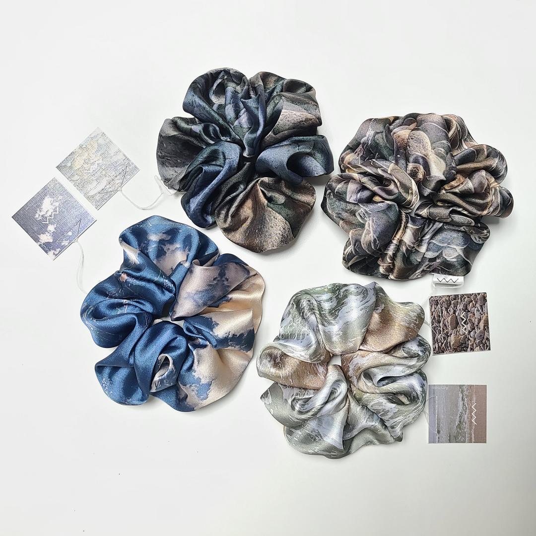 [아미뉴] P2_Nature scrunchy C 4종