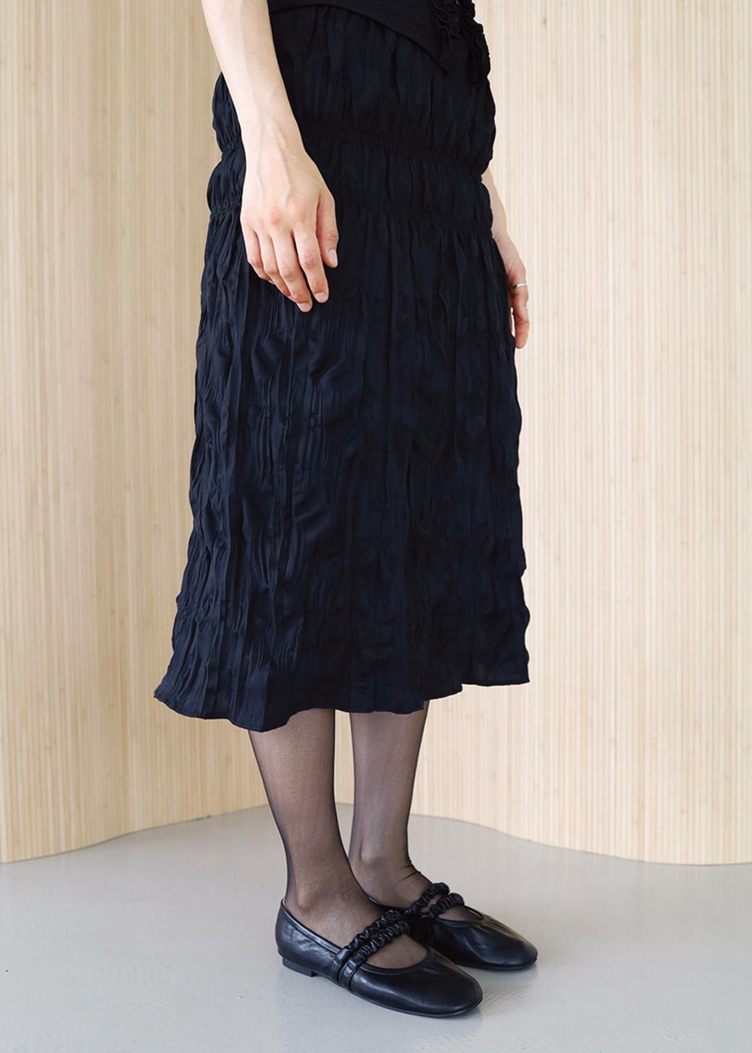 balloon wrinkle skirt 2 color