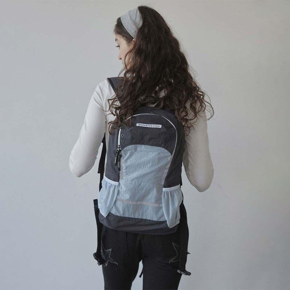 Geek Slouchy Backpack Gray