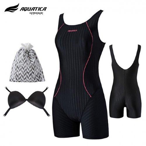 여성 실내수영복 AQA29361 선수용수경 6종세트
