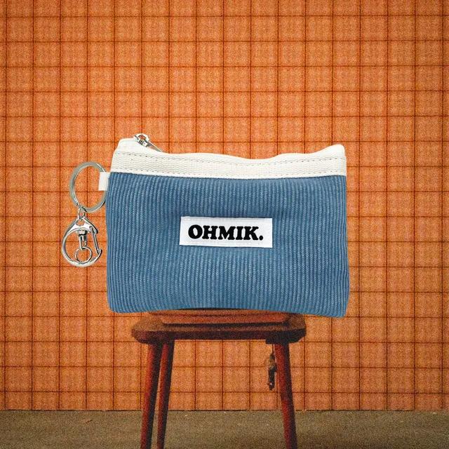 [Padded Coin Pouch] Vintage Blue 빈티지블루