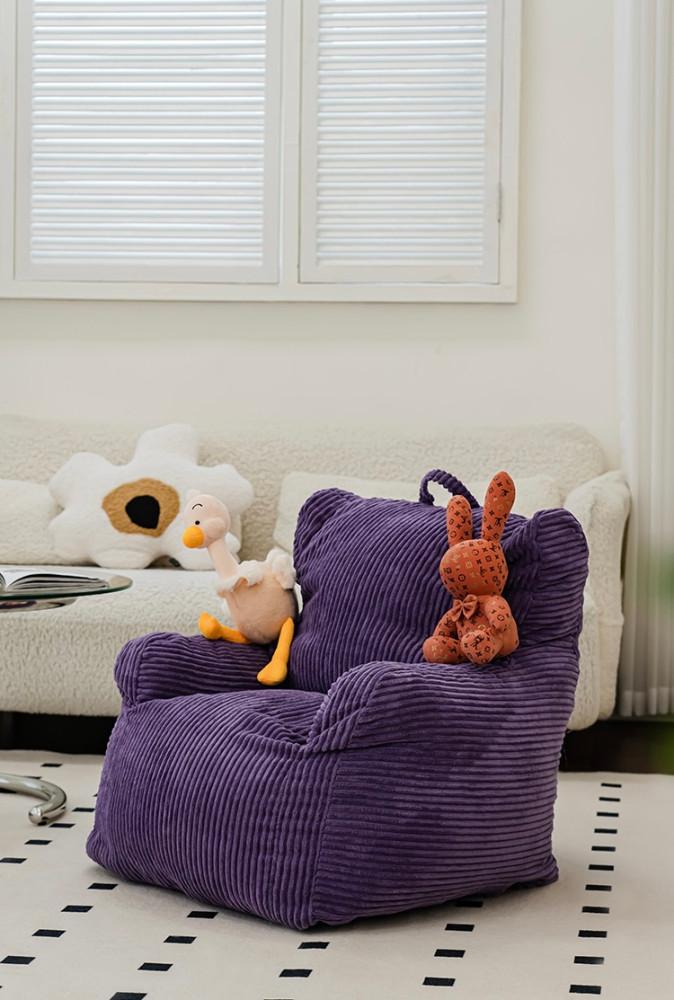 코듀로이 1인 원룸 작은방 싱글 빈백 미니 쇼파