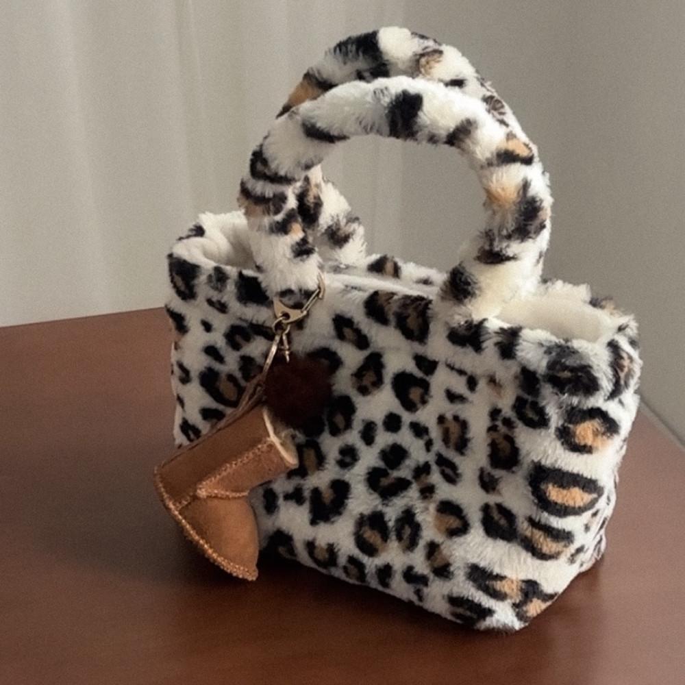 낫띵크 호피 레오파드 미니 토트백 2color