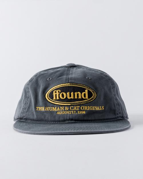 파운드 워시드 플랫 브림 캡 [그레이]