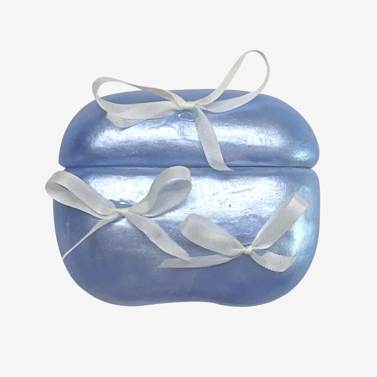 airpods case 014 (white ribbon)