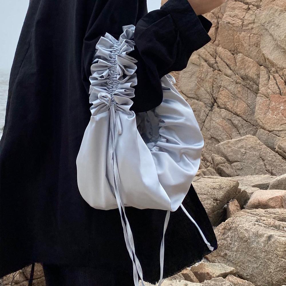 유니크 포인트 쓰리웨이 샤틴 토트백(4color)