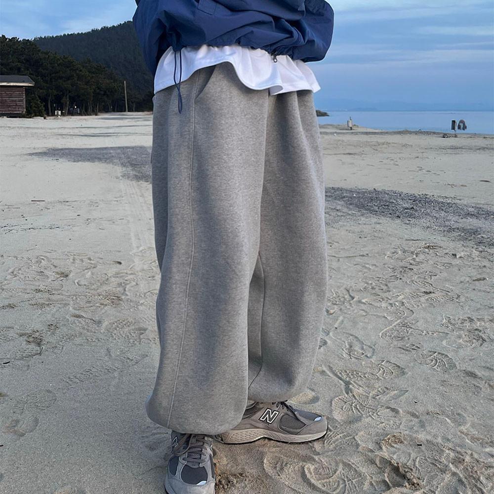 ground side incision jogger 그라운드 사이드 절개 조거 (2color)