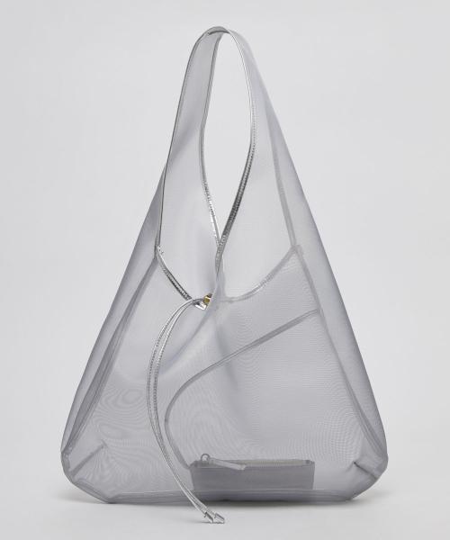 Bell basket bag(Mesh silver spoon)_OVBAX24114MSI