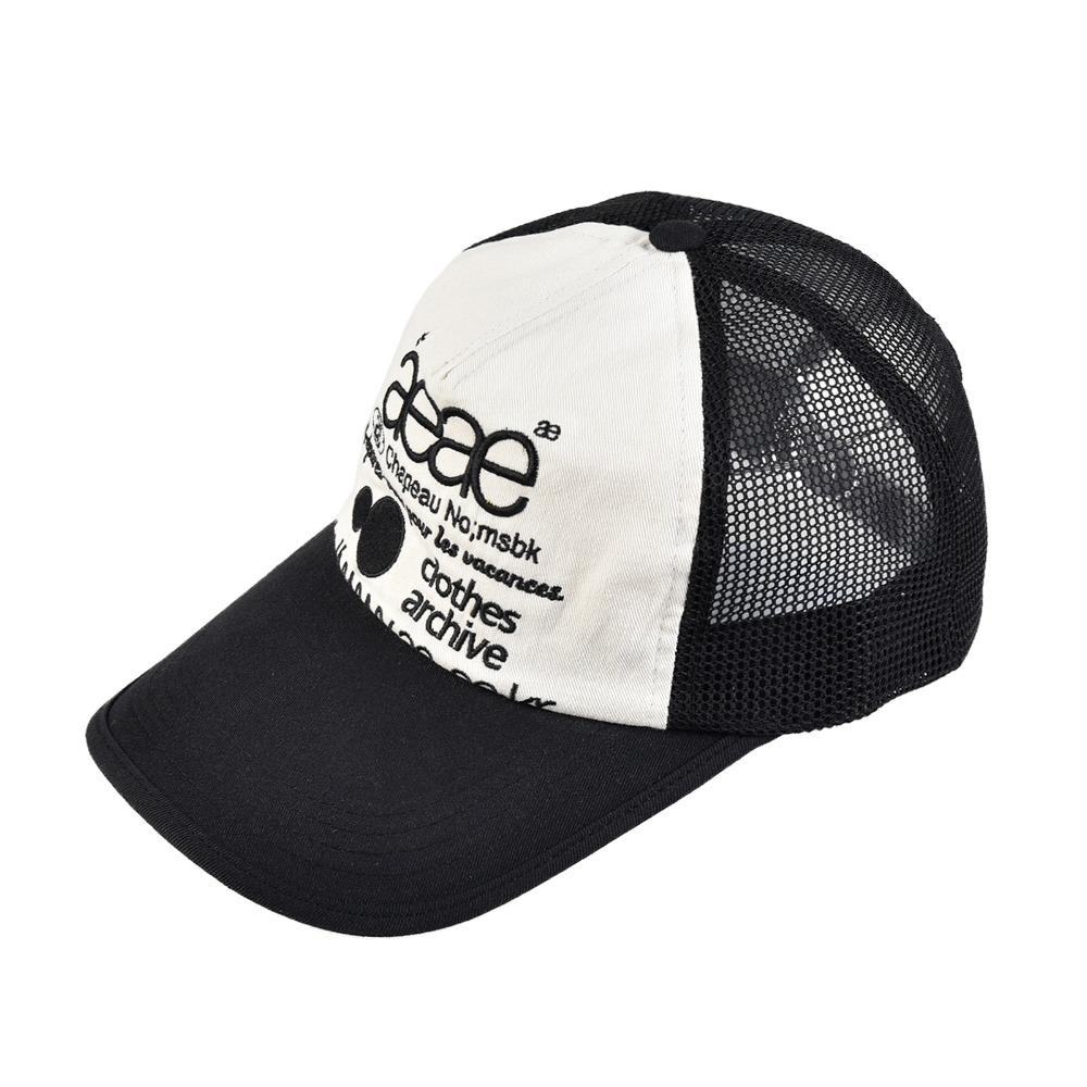 aeae Web Logo Mesh Cap "Black\"