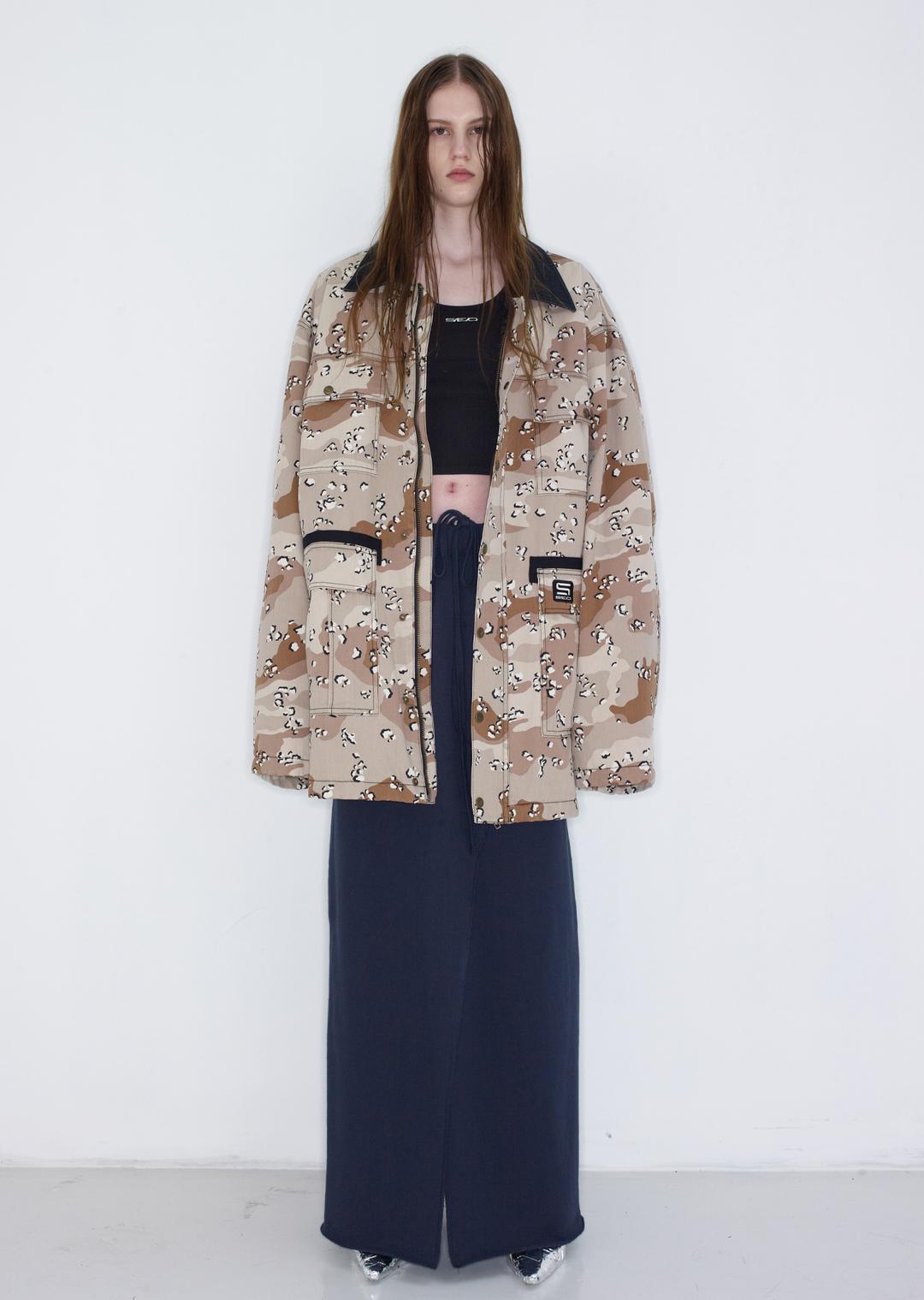 [s/e/o EXCLUSIVE] COTTON WORK JACKET CAMO