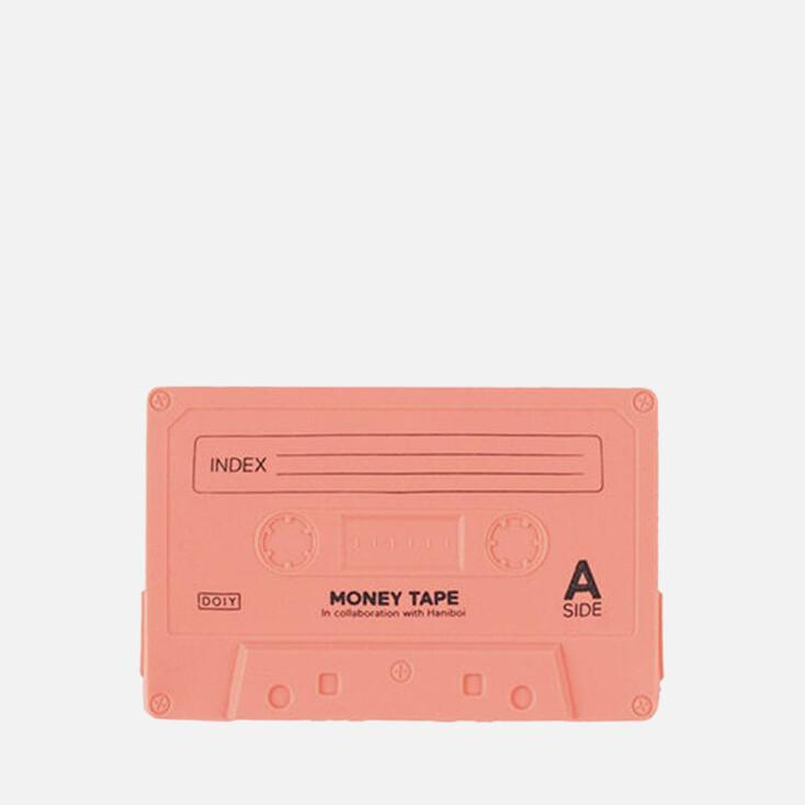 [도이] 휴대용 동전지갑 미니 파우치 카세트 코랄