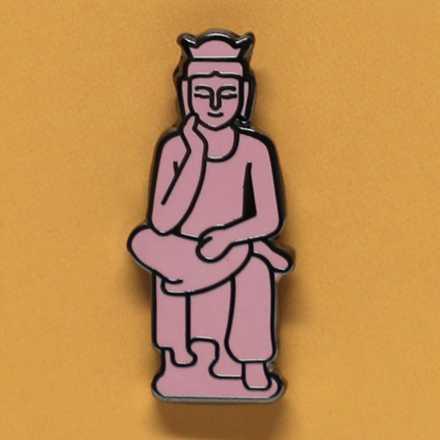 국보 핀배지 (반가사유상)