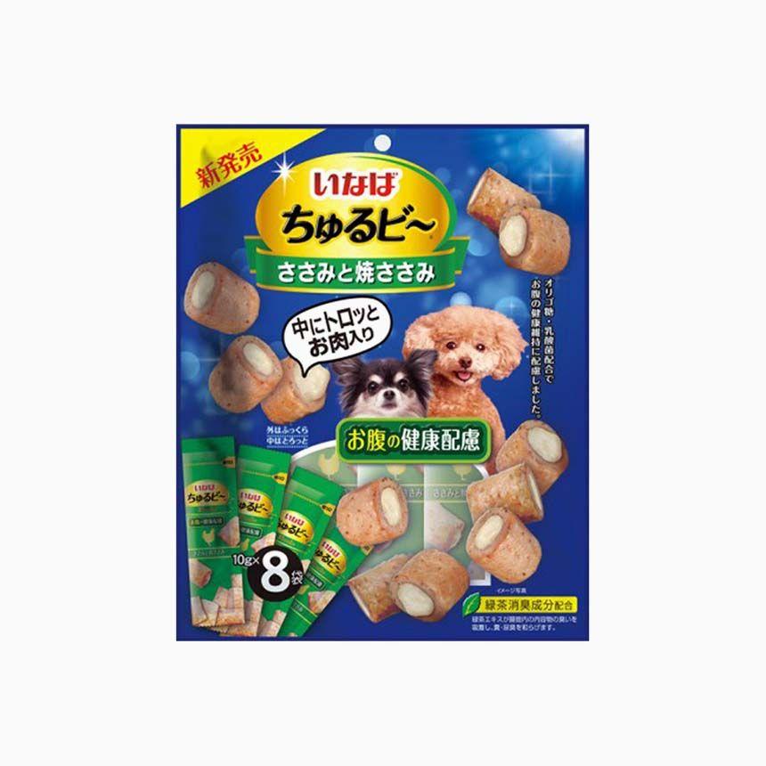 이나바 독 츄르비 구운닭가슴살 장 건강배려 8p