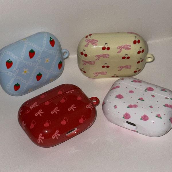 air pods ver.Love Patterns (4 Types) (하드/유광)