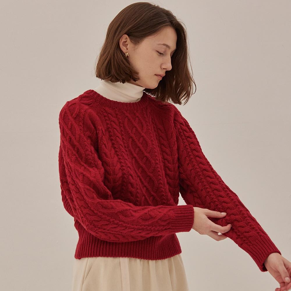 LETTO CABLE KNIT (3colors)