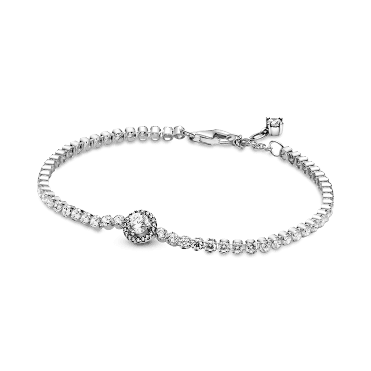 스파클링 헤일로 테니스 브레이슬릿