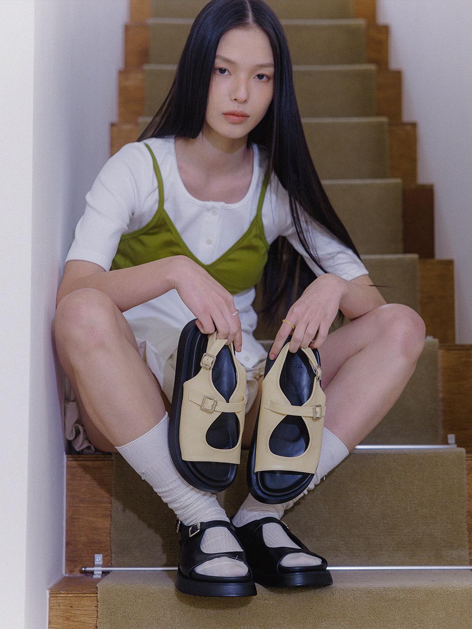 [29CM 단독] 아바 버클 오픈 플랫폼 샌들 [n5286]_3color