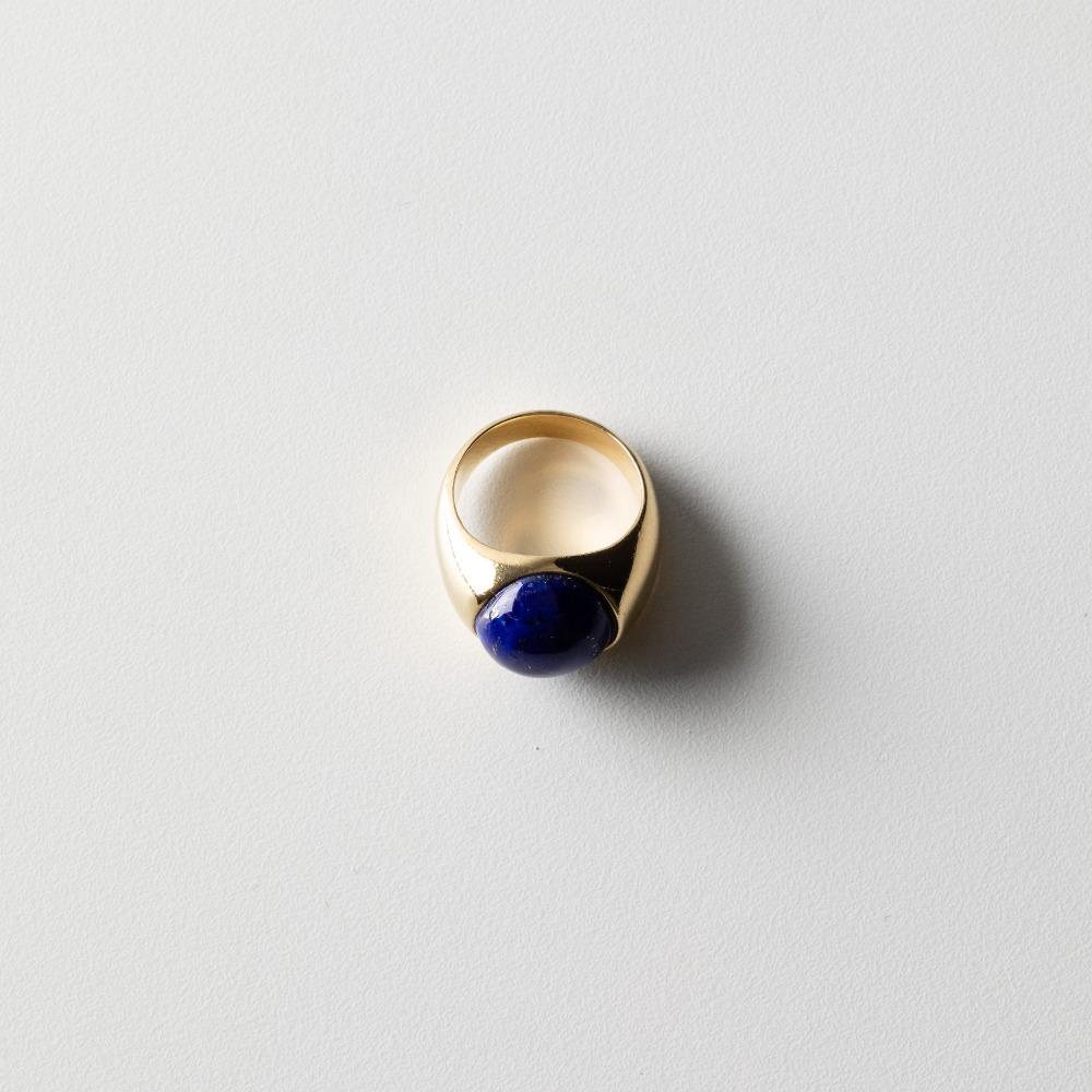 LAPIS COCKTAIL RING