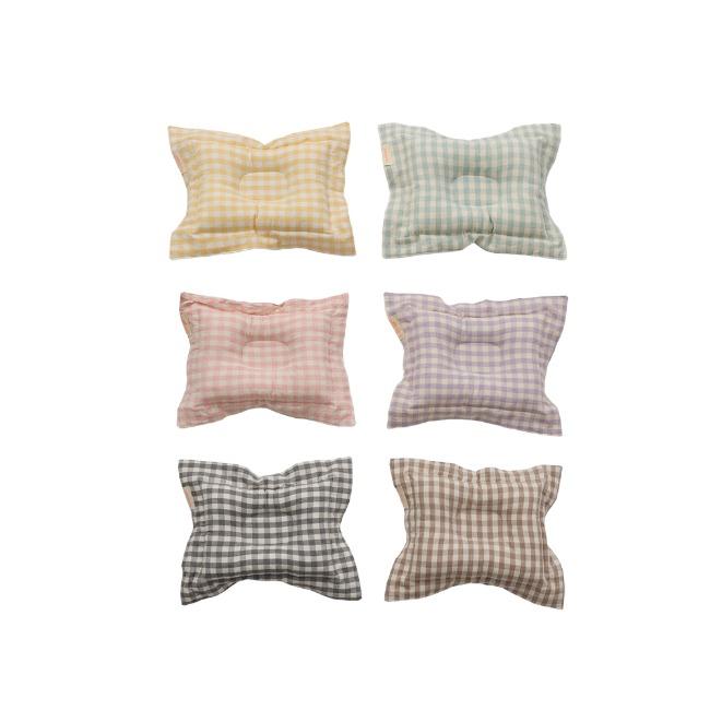 [SALE ♥ 20%] 양면 ♥ 짱구베개 (체크)